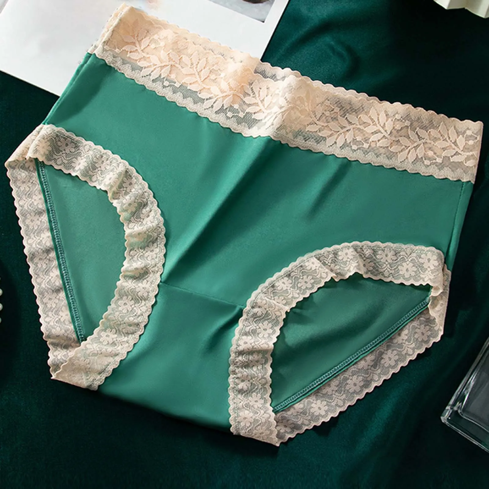 

Женское удобное игривое привлекательное нижнее белье без следов с высокой талией и треугольной промежностью