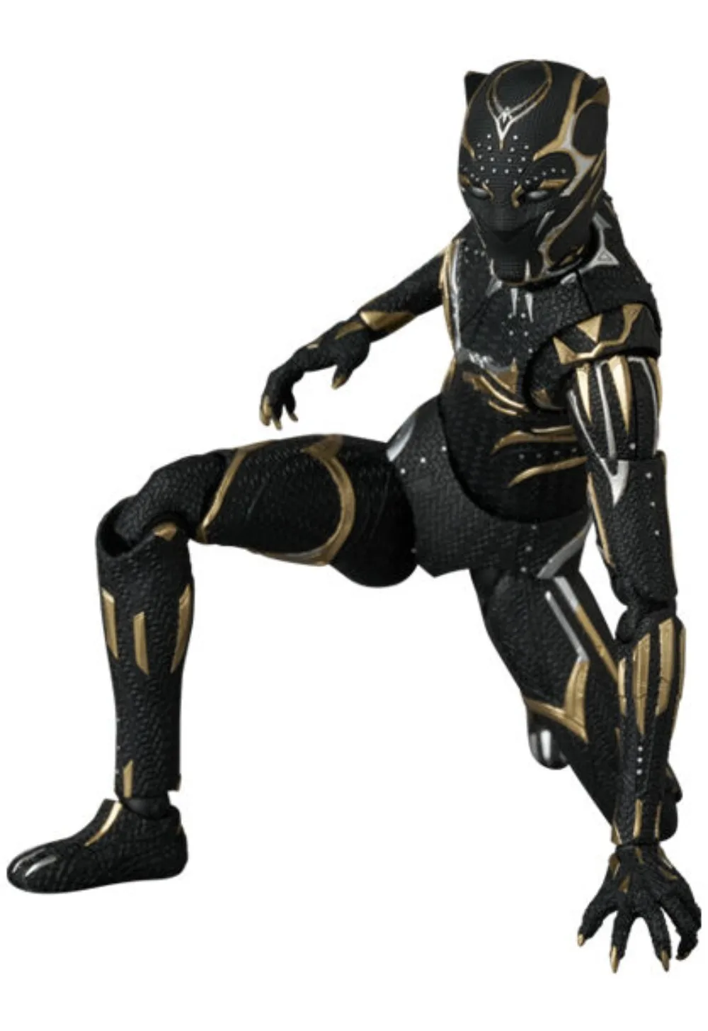 Фото 【JM】100% Оригинальная коллекционная фигурка Medicom Toy Mafex (№275) Black Panther: Wakanda Forever Black Panther (Шури) в наличии №5
