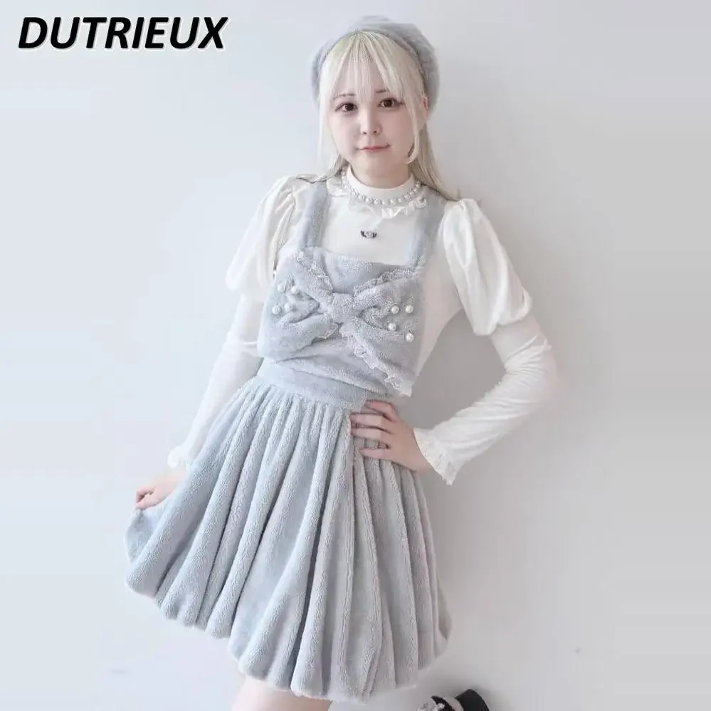 Милая женская водолазка бархатная милая пузырьковая повседневная верхняя