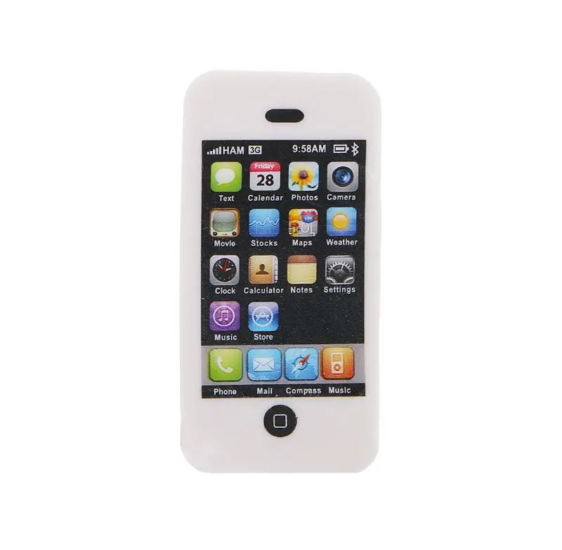 

1Pc Cute Mobile Phone Shaped Rubber Pencil Eraser Students Stationery Gift Toy