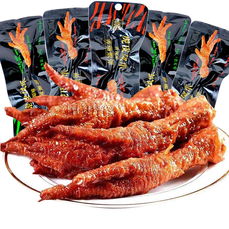 

Tiger Skin Chicken Feet Independent Small Package Chicken Feet