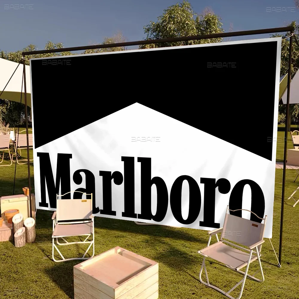 ЛОГОТИП M-Marlboro флаги большого размера печатающие узоры интересные украшения для