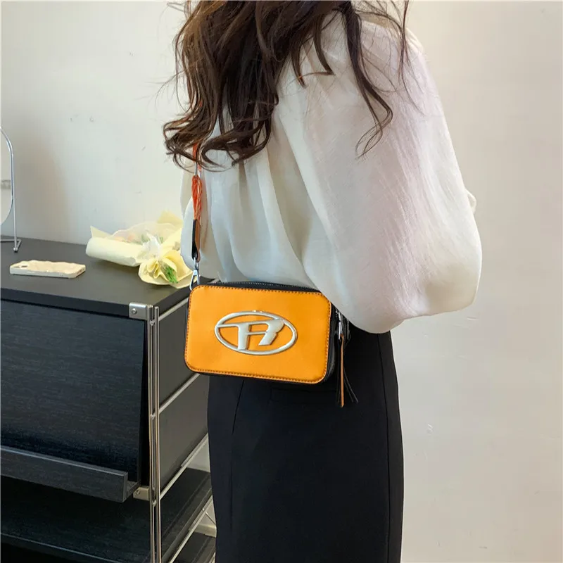 Versatile Fashion Women Crossbody Shouler Bags Womens Designer Luxury Messenger Bags Casual Wide Strap Handbags Sac A Main Femme