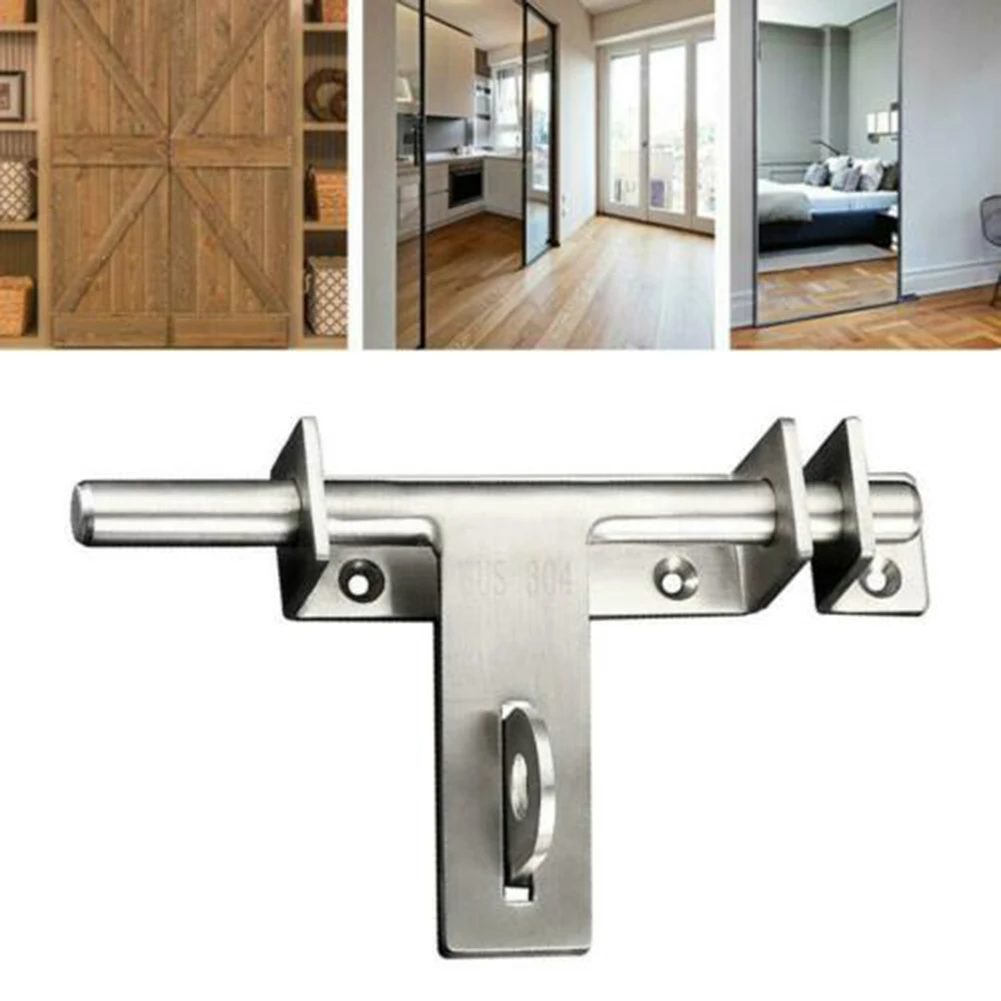 

Sliding Bolts Gate Latches Rust-proof Stainless Steel Bolts Slide Lock Heavy Duty Fping