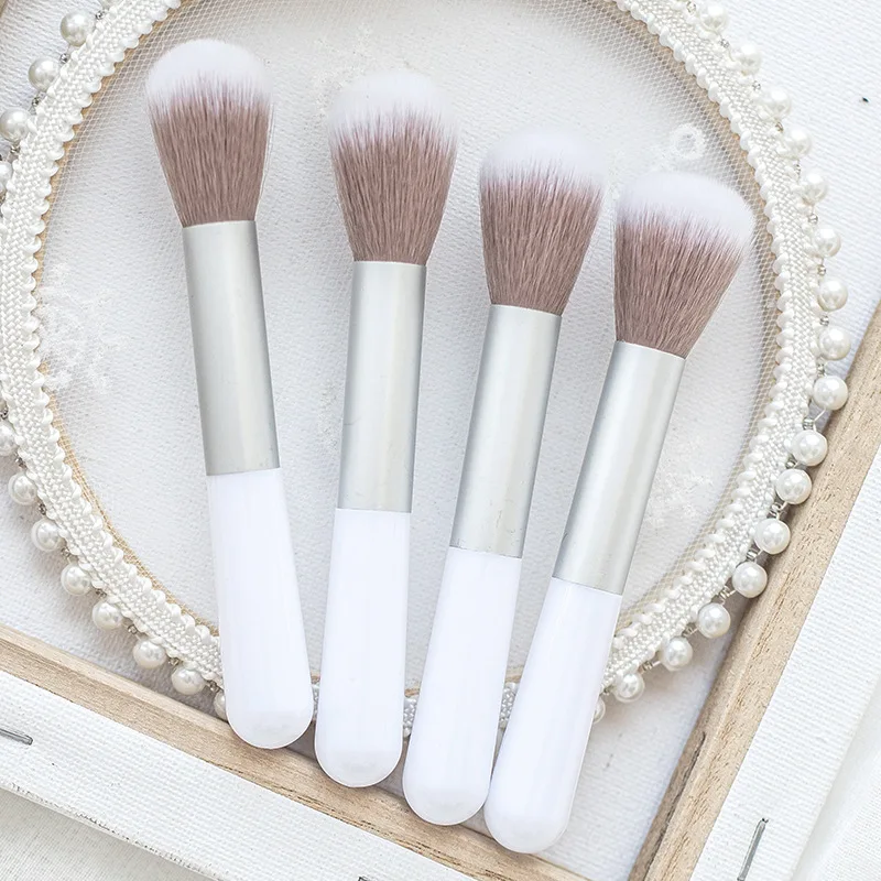 

Professional Makeup Brush Cosmetic Powder Foundation Blush Blending Beauty Make Up Tool Fantastic Fluffy Softening Fiber Brushes