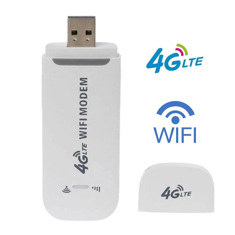 4G LET Wireless USB Modem Network Card Wifi Dongle Portable Mobile Broadband 150Mbps Origincal Wi-Fi Smart Router Modem Stick