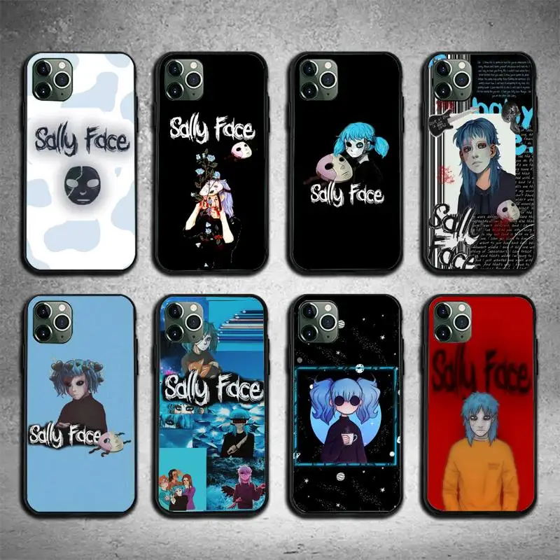 

Sally Face Cartoon Phone Case For Iphone 7 8 Plus X Xr Xs 11 12 13 Se2020 Mini Mobile Iphones 14 Pro Max Case