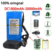 new dc 12v 1800 20000mah polymer lithium ion rechargeable battery with six capacity options for high capacity ac power charger