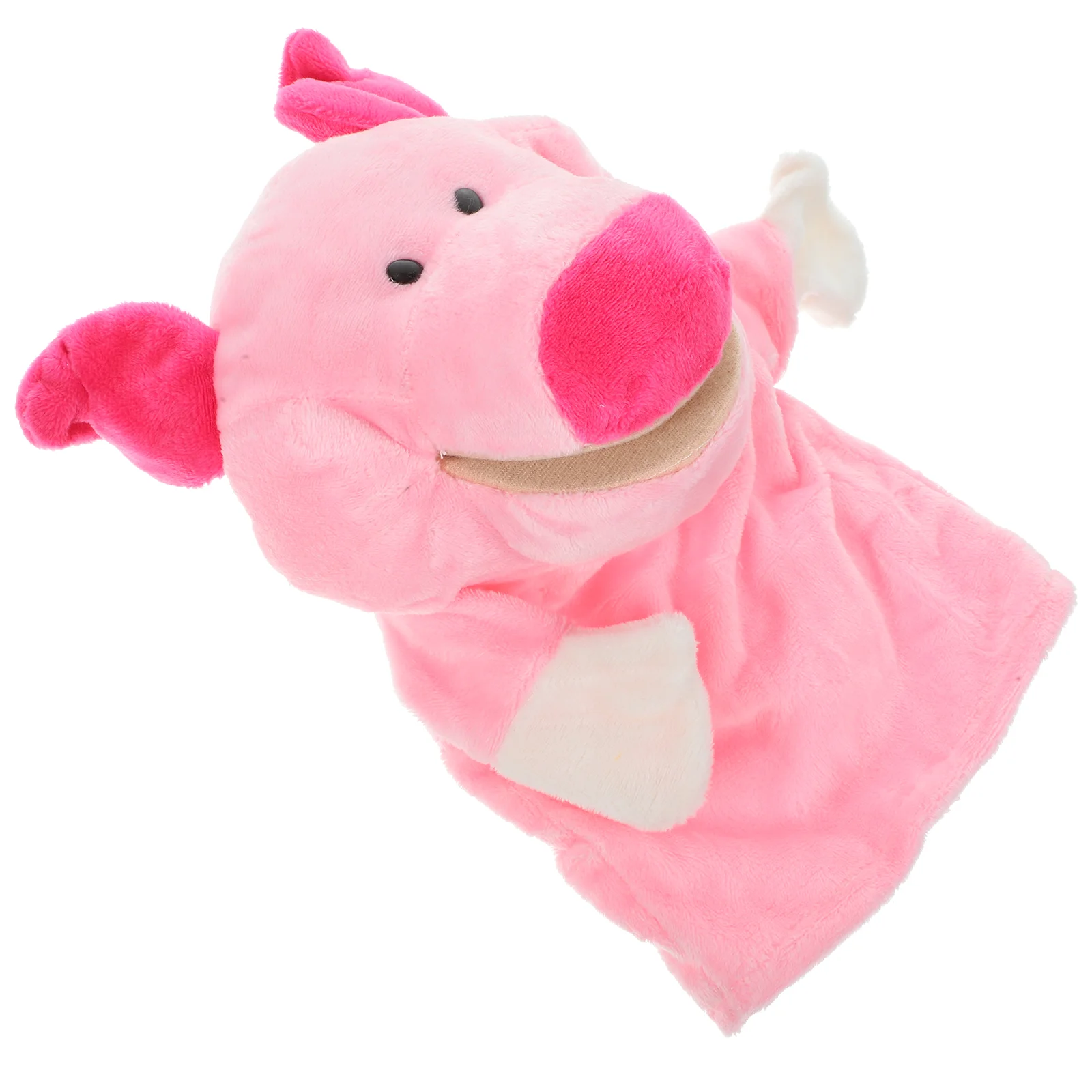 

Piggy Hand Puppet Hand Puppet Early Education Toy Stuffed Turtle Plush Cartoon Puppets Animals Language Training Finger Kids