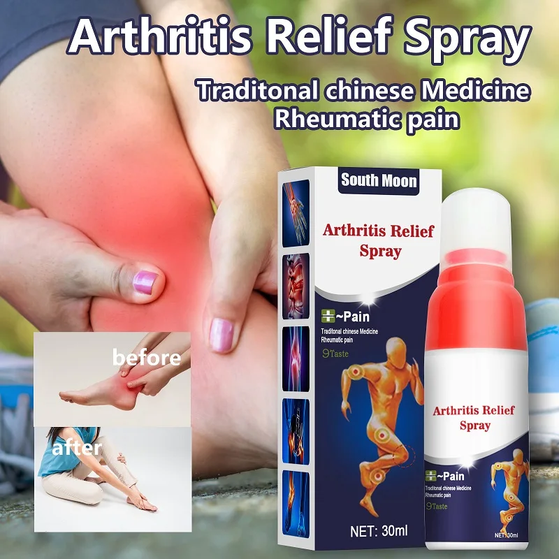 

30ml Pain Relief Spray Rheumatism Arthritis Muscle Bone Portable for Sprain Knee Waist Rrheumatoid arthritis Leg Massage Oil
