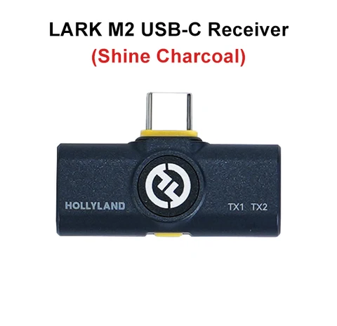 Беспроводной петличный микрофон, аксессуары, передатчик, приемник, зарядный чехол для Hollyland Lark M2