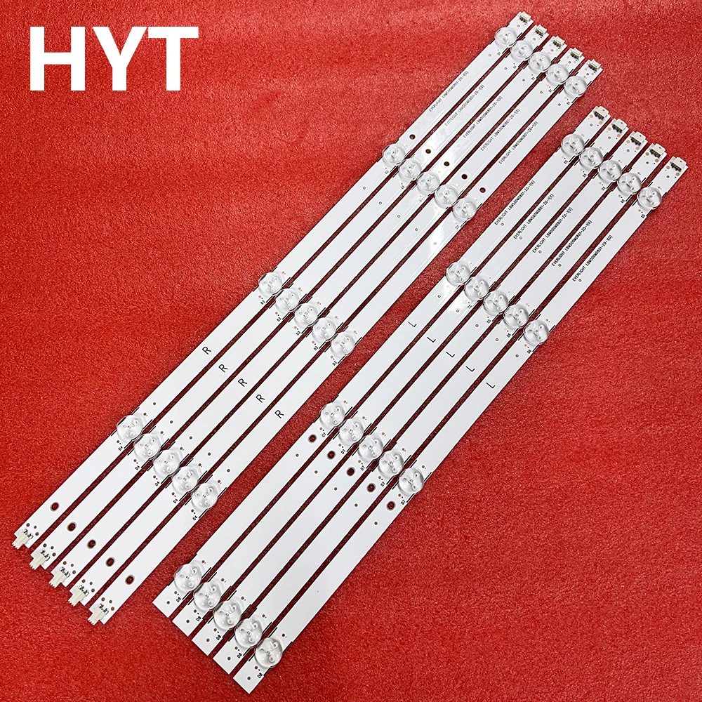 10 шт. лента светодиодной подсветки LBM500M0801-Z0-1(0) UE50NU7002U Un50nu7095g Un50nu7095 Un50tu7090g Un50tu7090