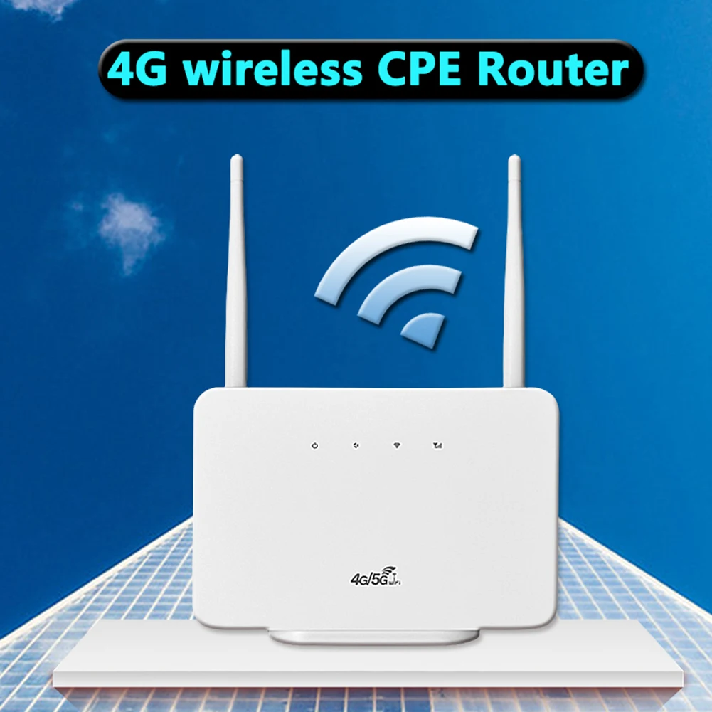 

Маршрутизатор Wi-Fi CPE 4G LTE 300Mbps, беспроводной модем, внешняя антенна со слотом для Sim-карты, 802,11 b/g/n (только 2*2) для дома и путешествий