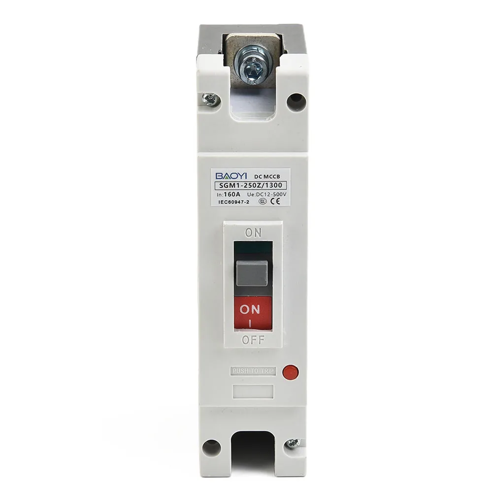 

1 Pc Circuit Breaker 250A Molded Case Nice Overload Solar Power Switch Protector Accessories Car Charging Pile