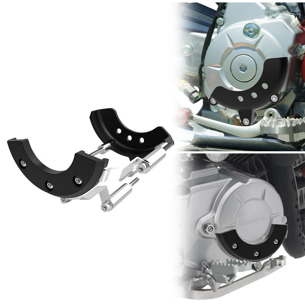 

Мотоциклетные аксессуары подходят для Honda CRF110F 2013-2023, аксессуары для двигателя, Обложка сцепления, защитные накладки, защита слайдеров рамы