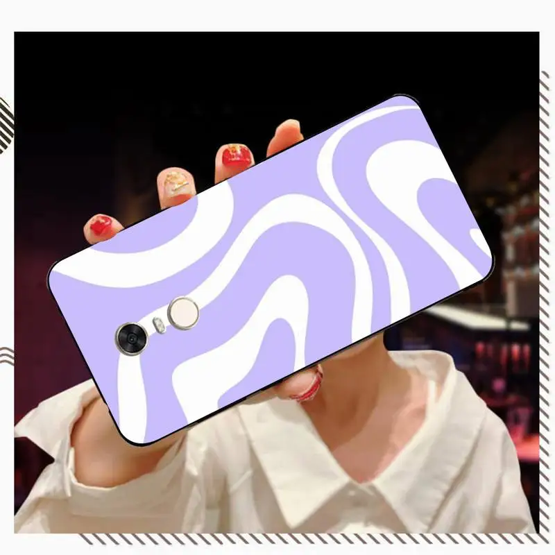 Abstract Swirl Pattern Phone Case for Redmi 5 6 7 8 9 A 5plus K20 4X S2 GO 6 K30 pro