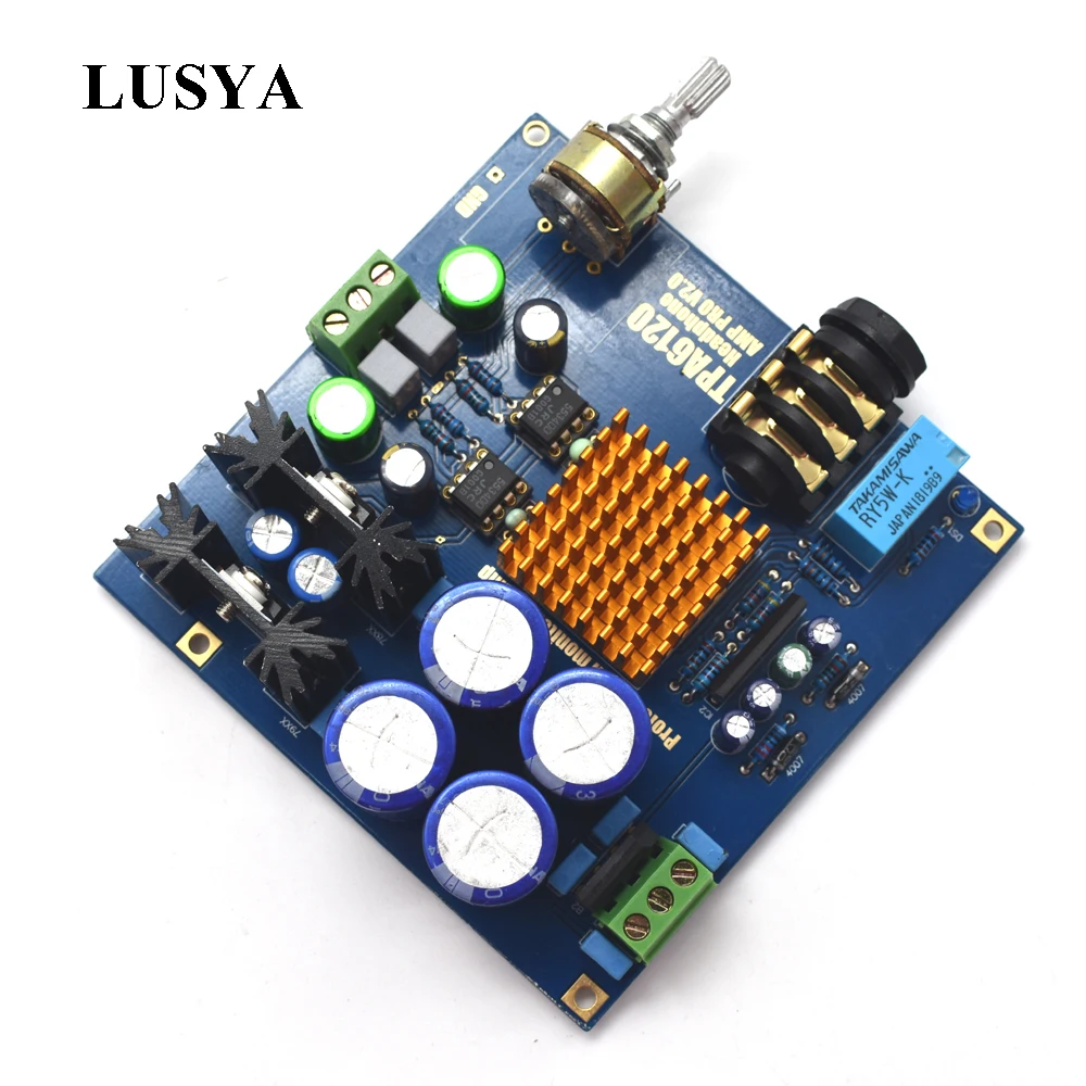Fone de Ouvido Amplificadores de Áudio Mesmo e Placa Lusya Hi-fi Amplificador Placa Atenas Entusiasta Imperial Faça Você Acabada Tpa6120a2