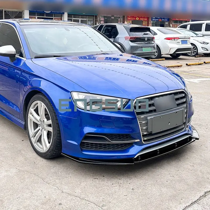 Для AUDI A3/S3 8V 2013-2016 автомобильный передний бампер сплиттер для губ диффузор