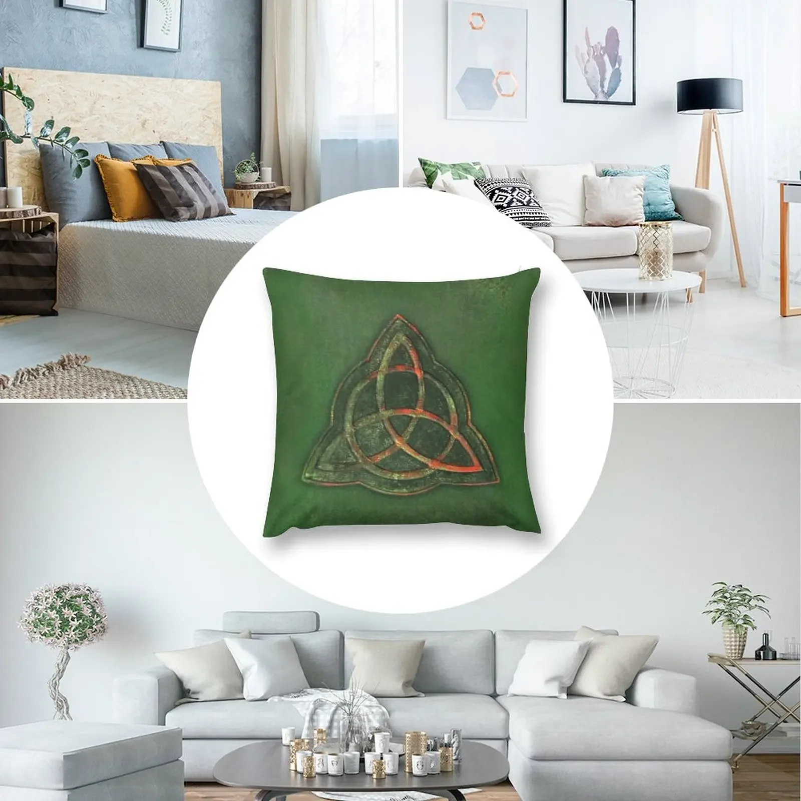 Book of Shadows - Дизайн Charmed Triquetra декоративная подушка эстетические наволочки для