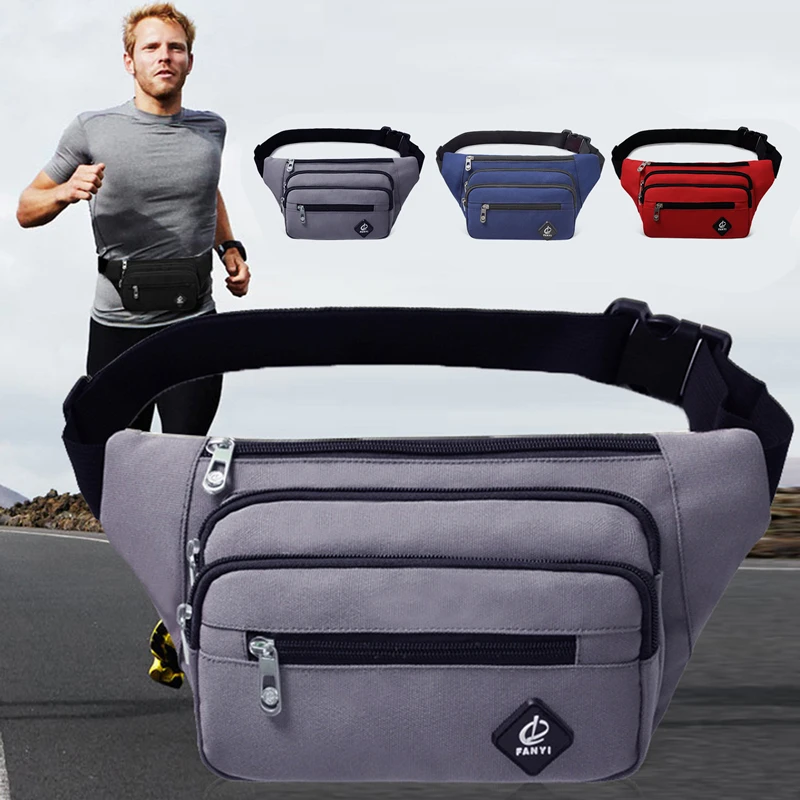 

Running Waist Bag Men Women Outdoor Riding Fitness Waterproof PhoneBelt Waist Bag Sports Jogging Portable Sport Accessories