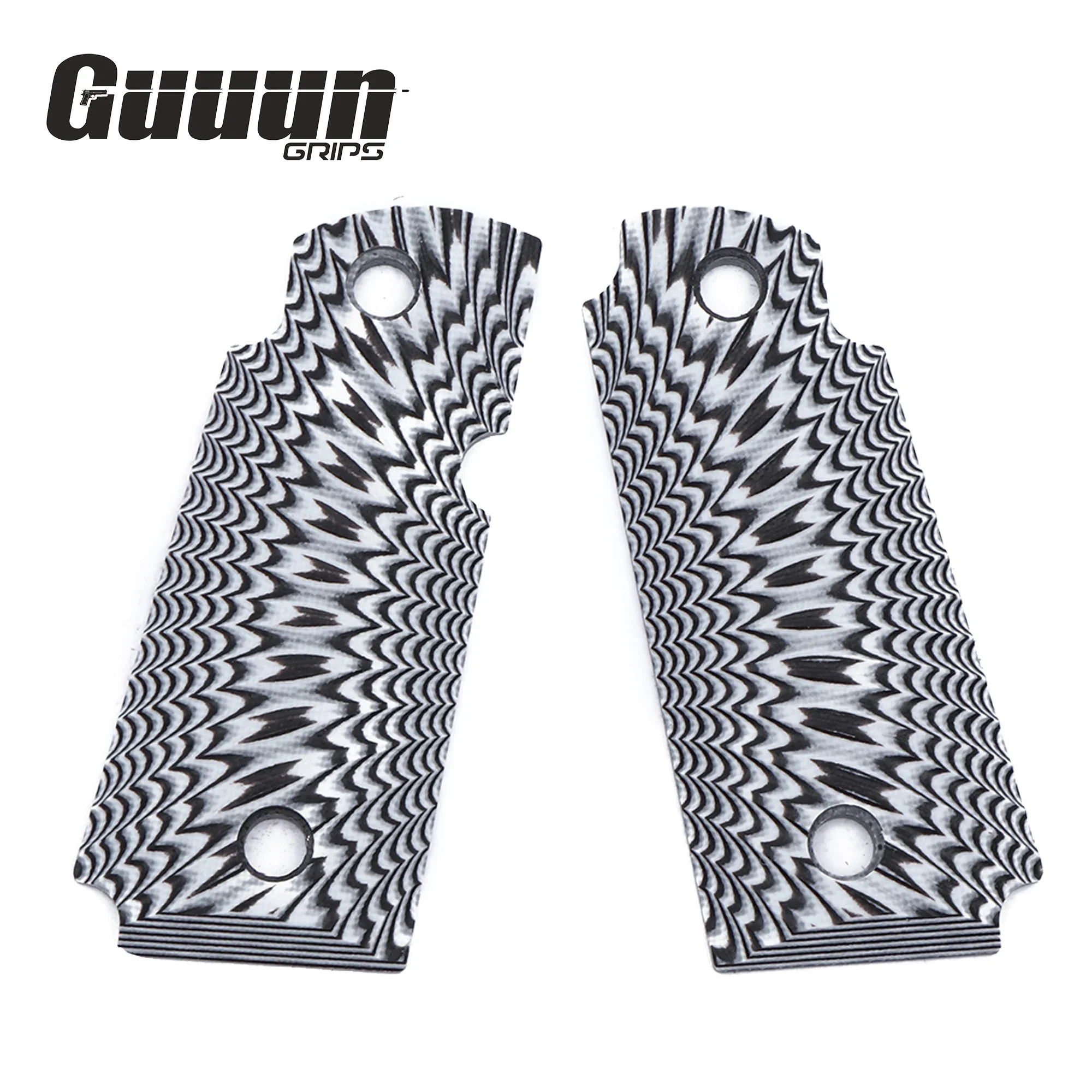 Ручки Guuun Kimber Micro Carry 380 ACP G10 с Ambi тактической текстурой Sunburst