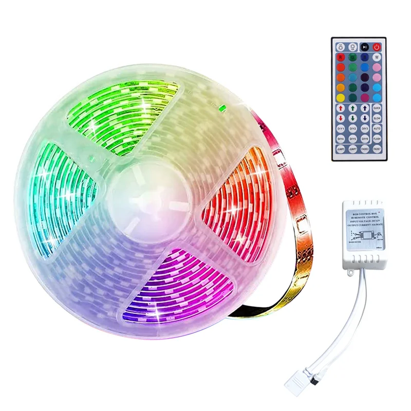 

Гибкая RGB-лента для гостиной и спальни, 3528 светодиодов, 5 м