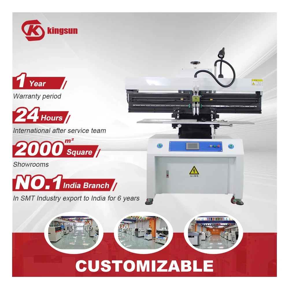 Индивидуальный принтер smt smd 500/1000/1200 мм трафаретный для печатной платы