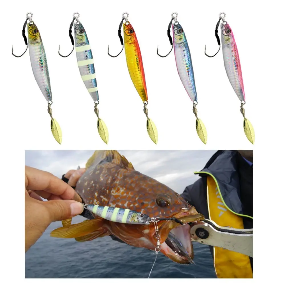 Металлическая рыболовная приманка 40 г 75 мм |