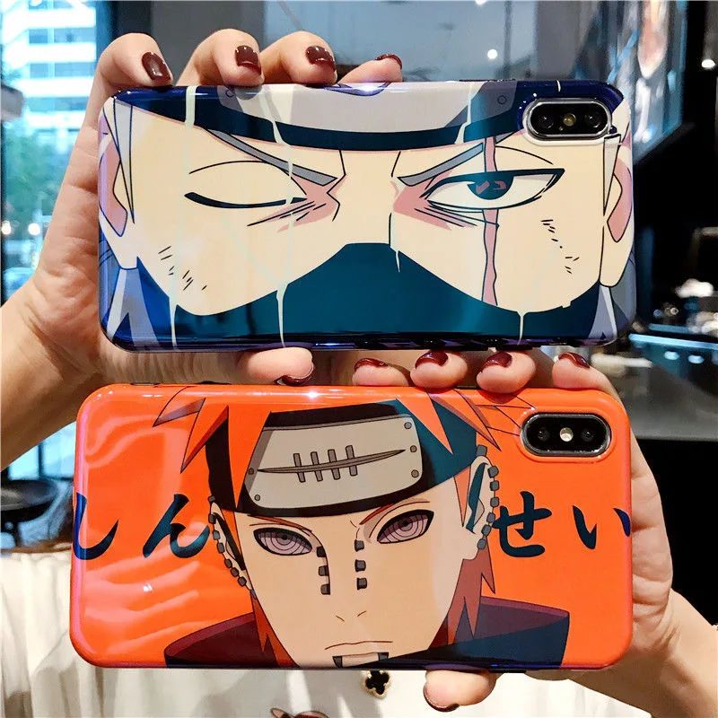 

Anime Naruto Uzumaki Naruto Phone Cases For iPhone 14 13 12 11 Pro Max XR XS MAX 8 X 7 SE 2020 Couple Anti-drop Soft Back Cover