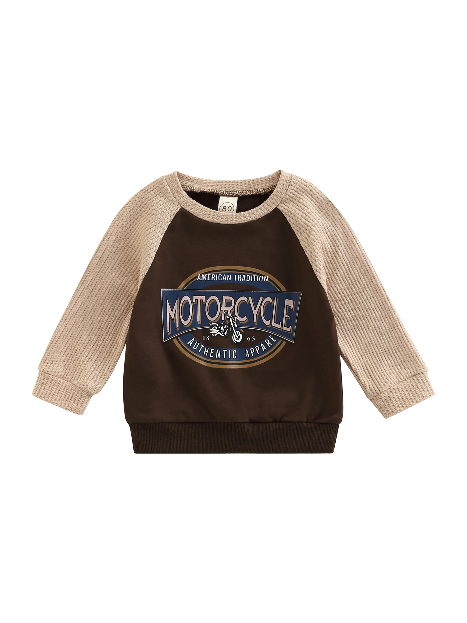 

Children Baby Girls Sweatshirts Fashion Letter Print Long Sleeve Pullovers Casual Tops Outfits
