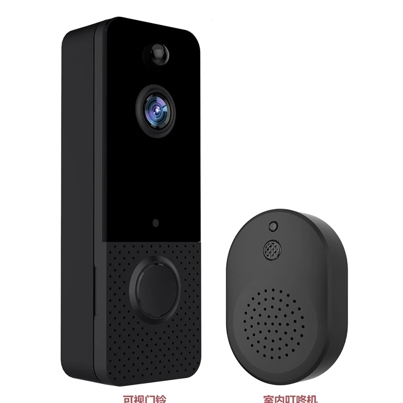 

Умный видеозвонок, беспроводной Визуальный дверной звонок с переменным звуком, двухсторонняя камера с дистанционным управлением для домашнего монитора