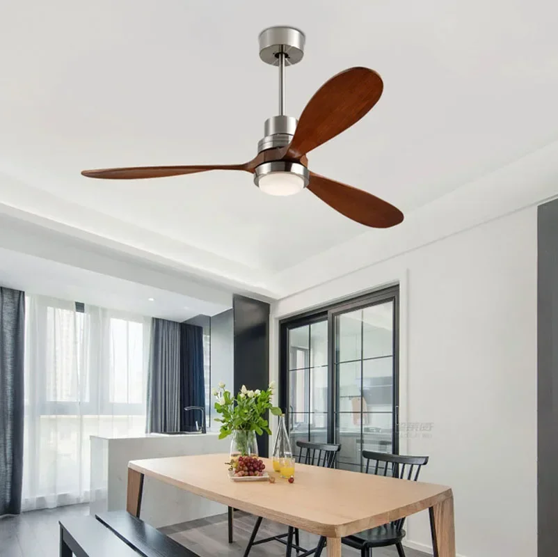 Вентилятор Nordic светильник люстра для столовой гостиной простой и современный