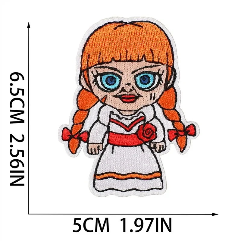 Утюг на заплатках для одежды Helloween наклейки одежду тканевое шитье вышитая