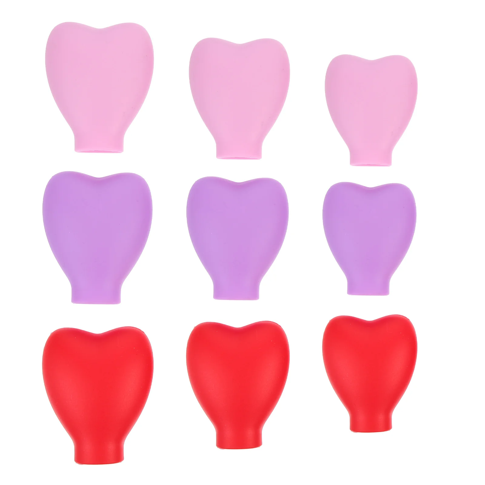 

9Pcs Makeup Brush Head Covers Waterproof Brush Covers Cosmetic Brush Protectors