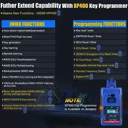 Автомобильный диагностический инструмент для всех систем Autel MaxiIM IM508 инструменты