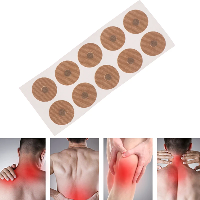 

10Pcs/Sheet Health Magnet Body Pain ReliefNatural Acupoint Therapy Tool Body Care Sheet Magnetic Therapy Patches Magnet