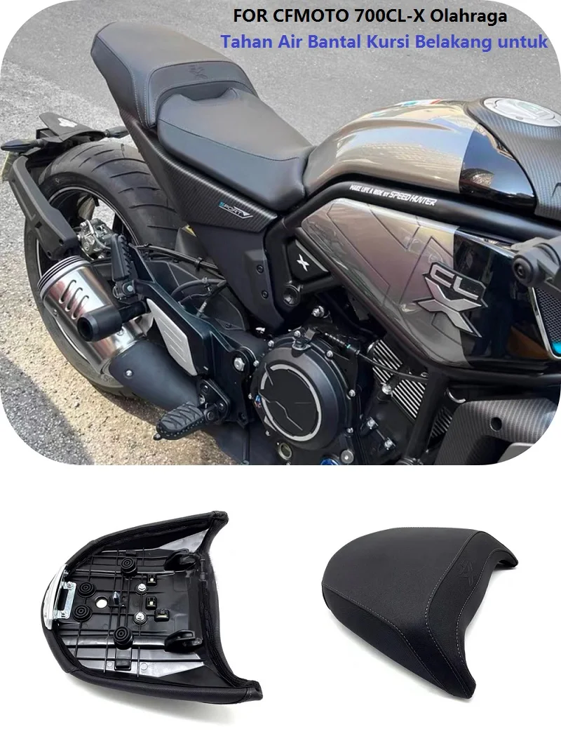

Motorcycle Full Leather Waterproof Seat Cushion Rear Seat Cushion For CFMOTO 700CL-X Sport