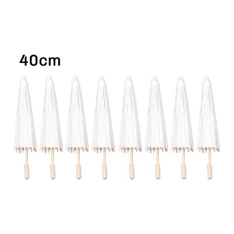 24 шт. бумажный зонтик свадебный вечерние 40 см бамбуковые зонтики для свадебного