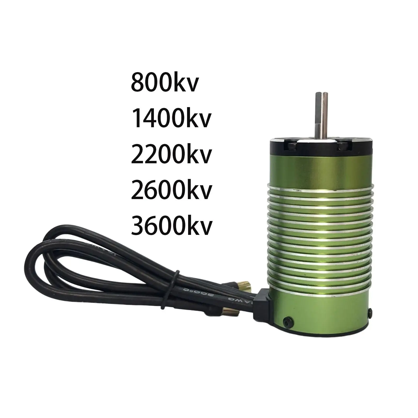 

4 Pole Brushless Motor, 1/8 RC Models Motor for RC Boat, Car