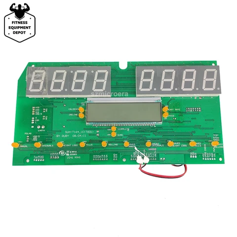 SUH-T164_1C(T801) дисплей панели управления для беговой дорожки для Horizon Adventure 2 1000105562, верхняя панель контроллера, печатная плата