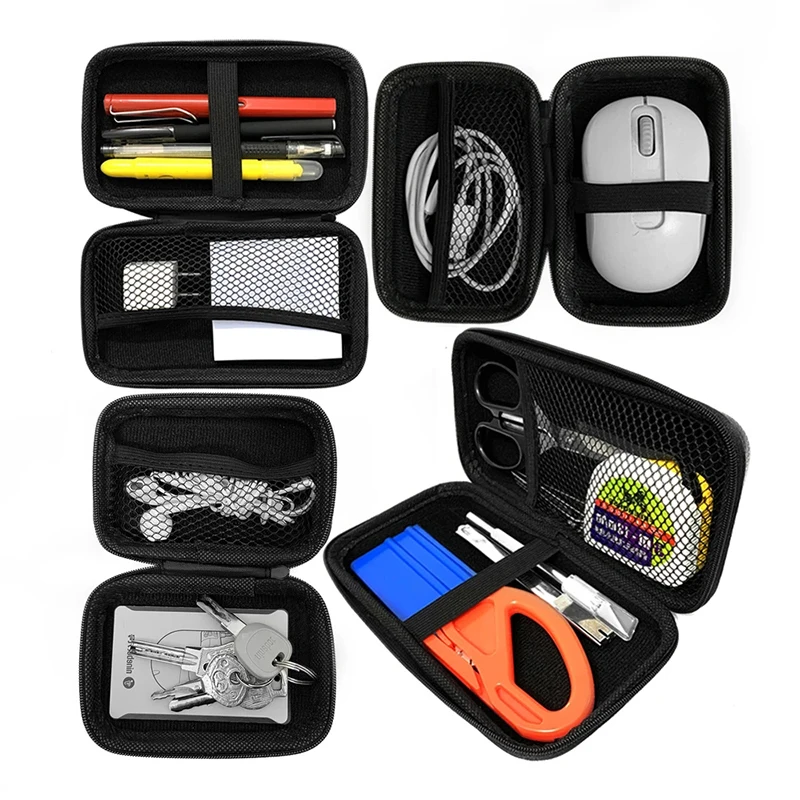 

Carbon Fiber Toolkit Bag Screws Nuts Drill Hardware Car Repair Kit Storage Bag Utility Storage Tool Bags with Zipper