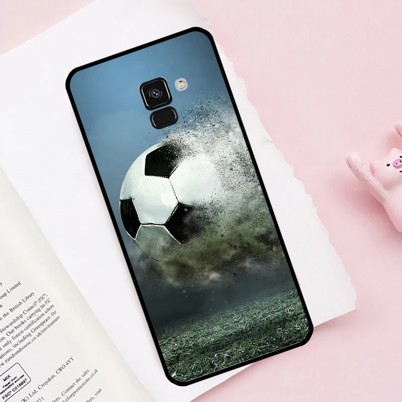 Чехол для телефона с футбольным мячом Samsung J2 Core 2018 A3 A5 A6 A7 A8 A9 J8 J1 J3 J5 2016 J7 2017 J6 J4 Plus |