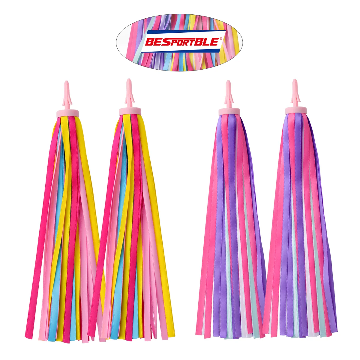 BESPORTBLE 2 пары велосипедных лент лента на руль детский скутер с кисточками детская