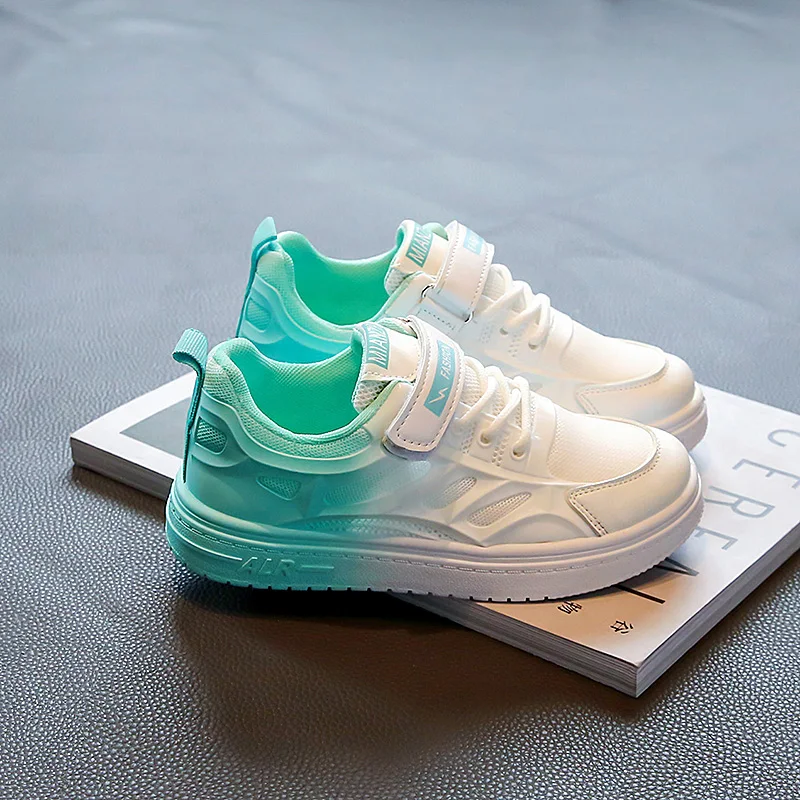 2022 Autumn Honeynet Board Shoes Boys Girls' Walking Shoes Warm Fashionable Versatile Children's Shoes Casual Soft Soled Shoes