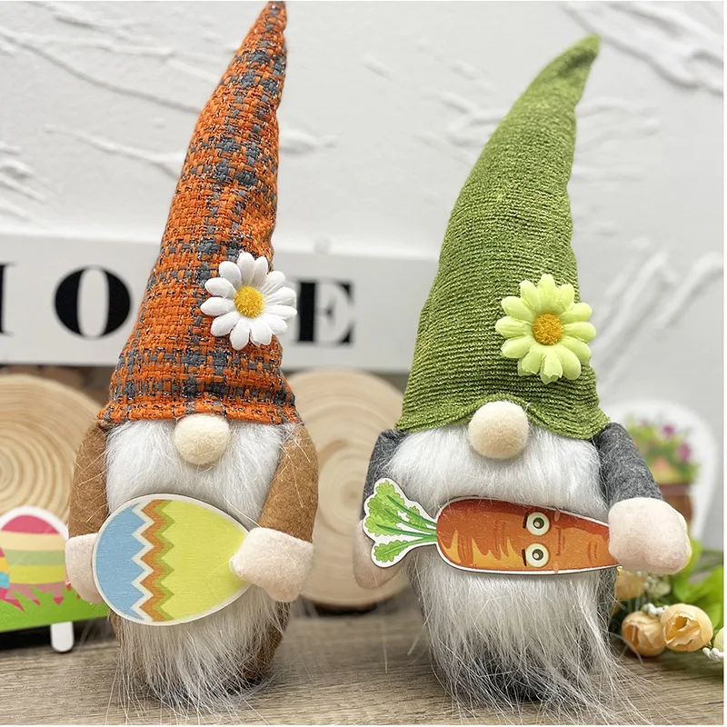 

Easter Ornament Home Decor Spring Gnome Nordic Old Man Faceless Doll Mother's Day Gift