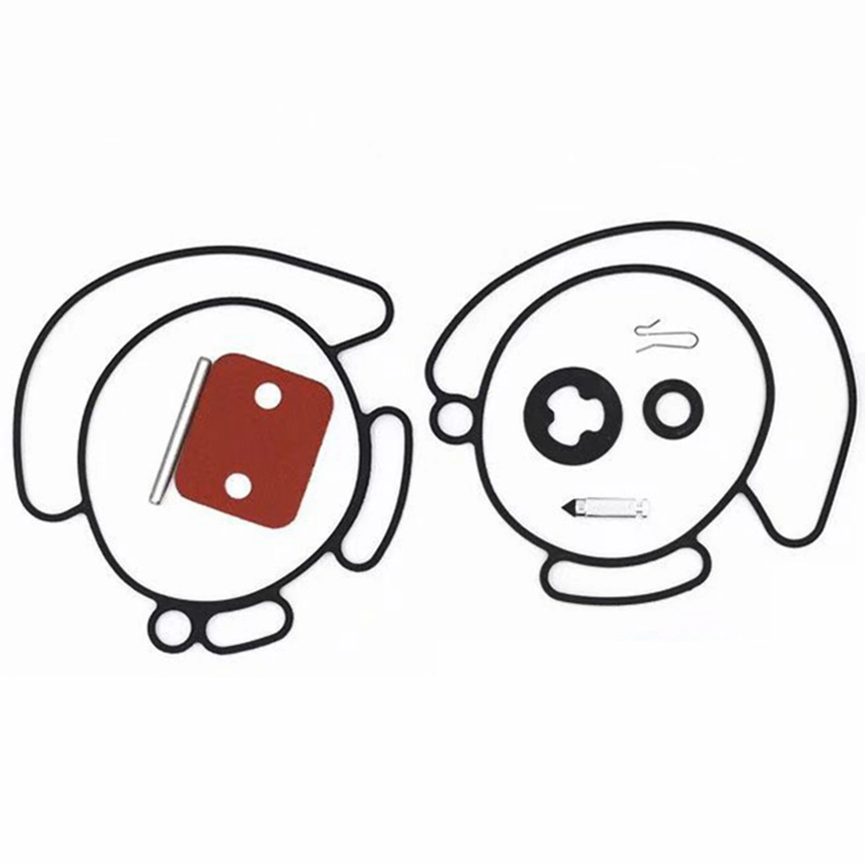 Ремкомплект карбюратора для Johnson Evinrude V4 V6 90 115 125 150 175 л.с. 438996 18-7247 Запасные части