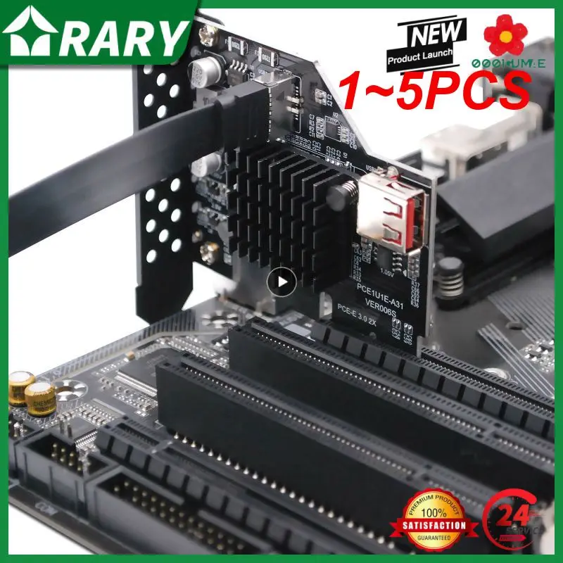 

1~5PCS 2X to USB3.1 A-Key Gen2 Front Type-E Expansion Card,10Gbps Type-E Internal 20-Pin Front Panel Connector Riser Card