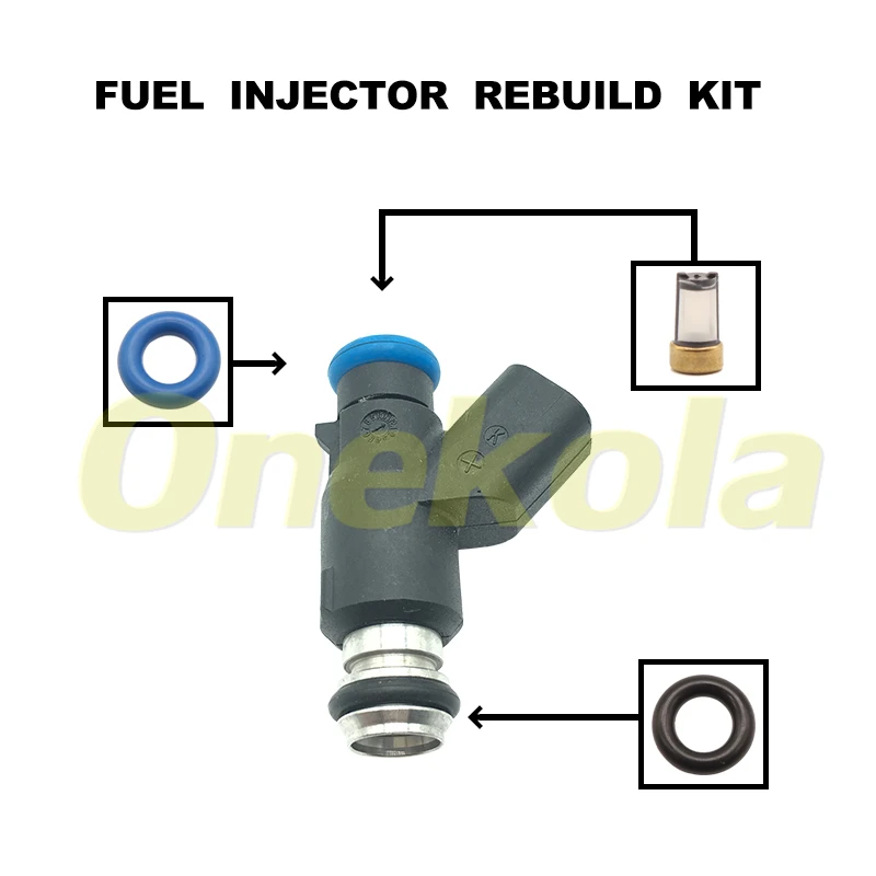 

Fuel Injector Seal O-Ring Kit Seals Filters for GMC Chevrolet 4.8L 5.3L 12613411 28102455 28263842