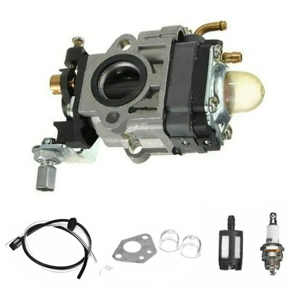 

1PC Carburettor Set Brand New For BG430 520 Carburettor Set Service Kit Carb Pipe Bulb Plug 8.3*7.5*3cm String Trimmer Parts