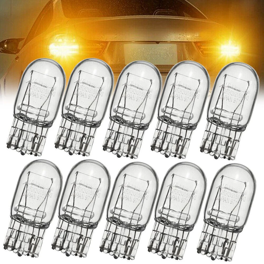 

12V Indicator Lights 10pcs/set Accessories Indicator Lights T20 Lights 7440 Canbus Error Free T20 W21/5W 3800K